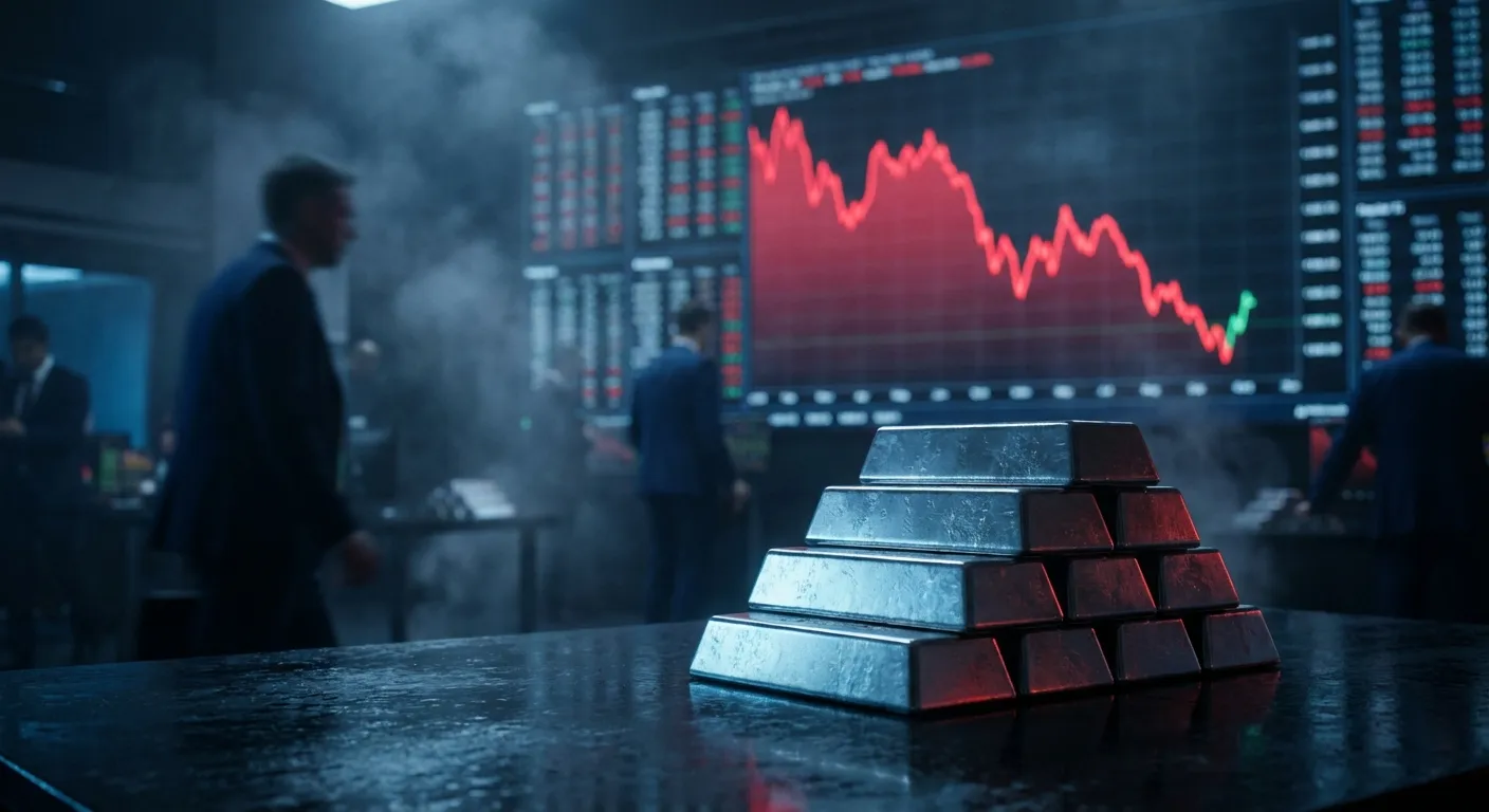 Silver crash comparison: 2026 vs COVID 2020