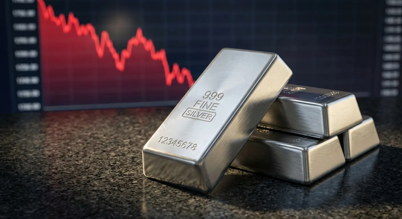 Silver price crash 2026