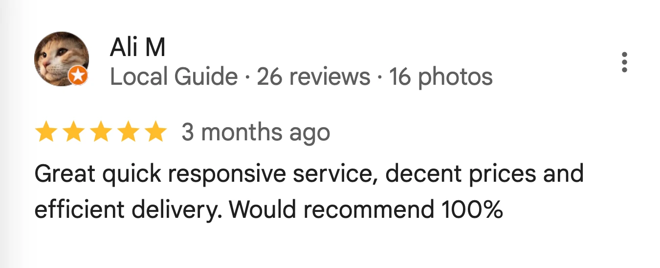 Customer Review 1